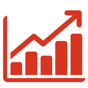 image d'un graphique indiquant une croissance